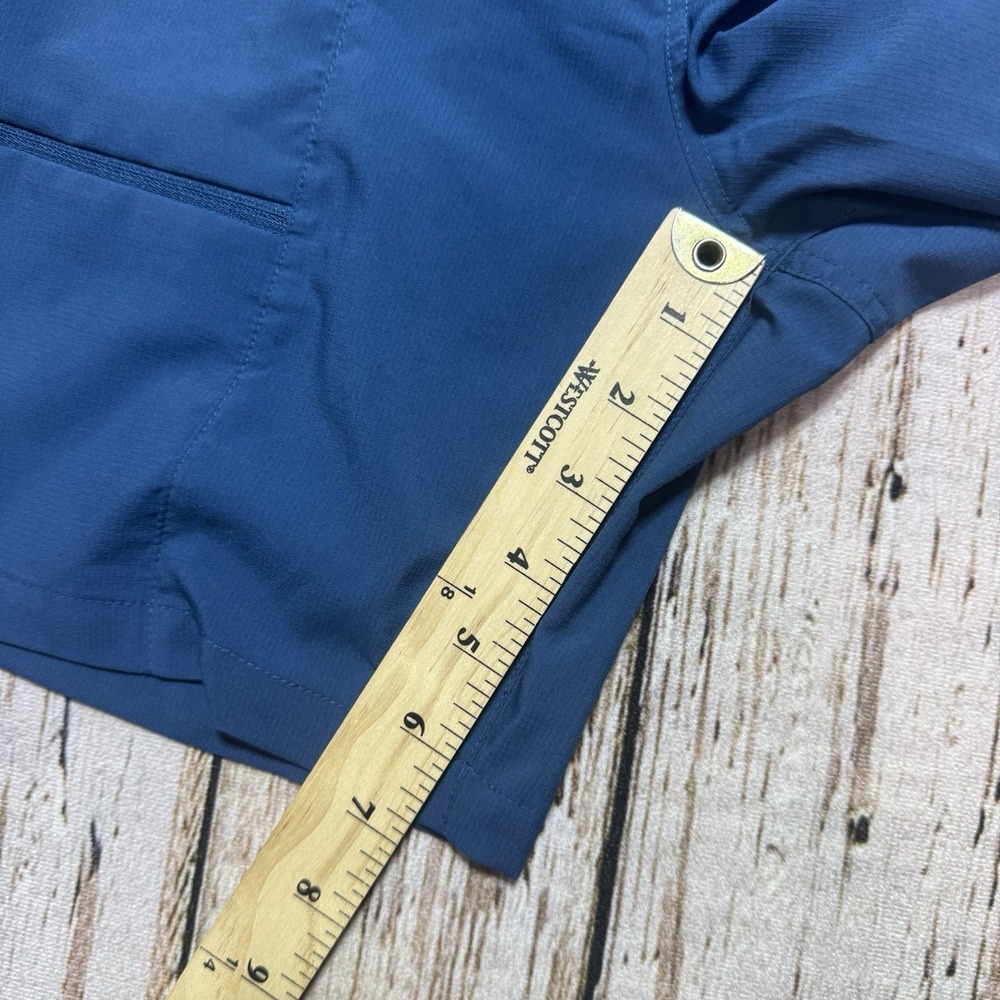 Mountain Hardwear Mens Trail Sender Shorts 32 Zipper Pockets 7" Inseam Blue - Picture 5 of 8